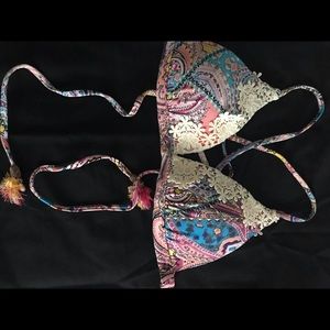Paisley print bikini